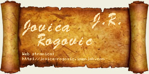 Jovica Rogović vizit kartica